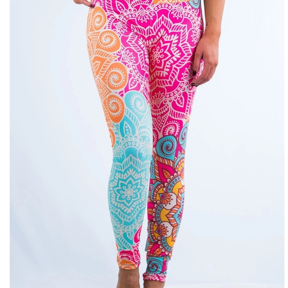 Electro Threads Mandala Print Leggings